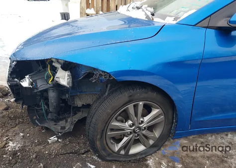 2018 Hyundai Elantra Sel из США, поврежденный, VIN 5NPD84LF5JH308531